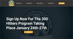 Desktop Screenshot of nycdistrictcouncil.com